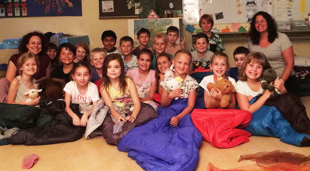 Lesenacht der Klasse 3b