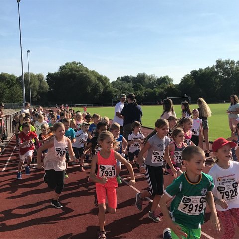 Sponsorenlauf der Grundschule