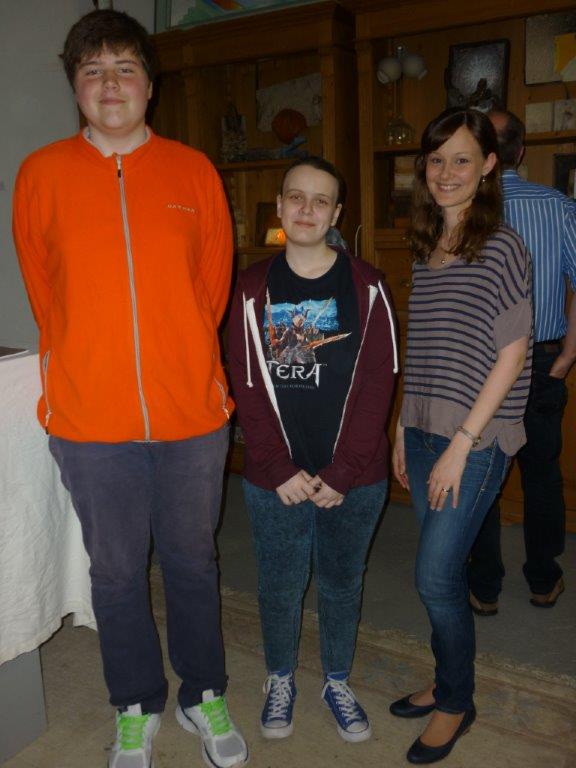 Jeremias, Sonja und Fr. Heidorn