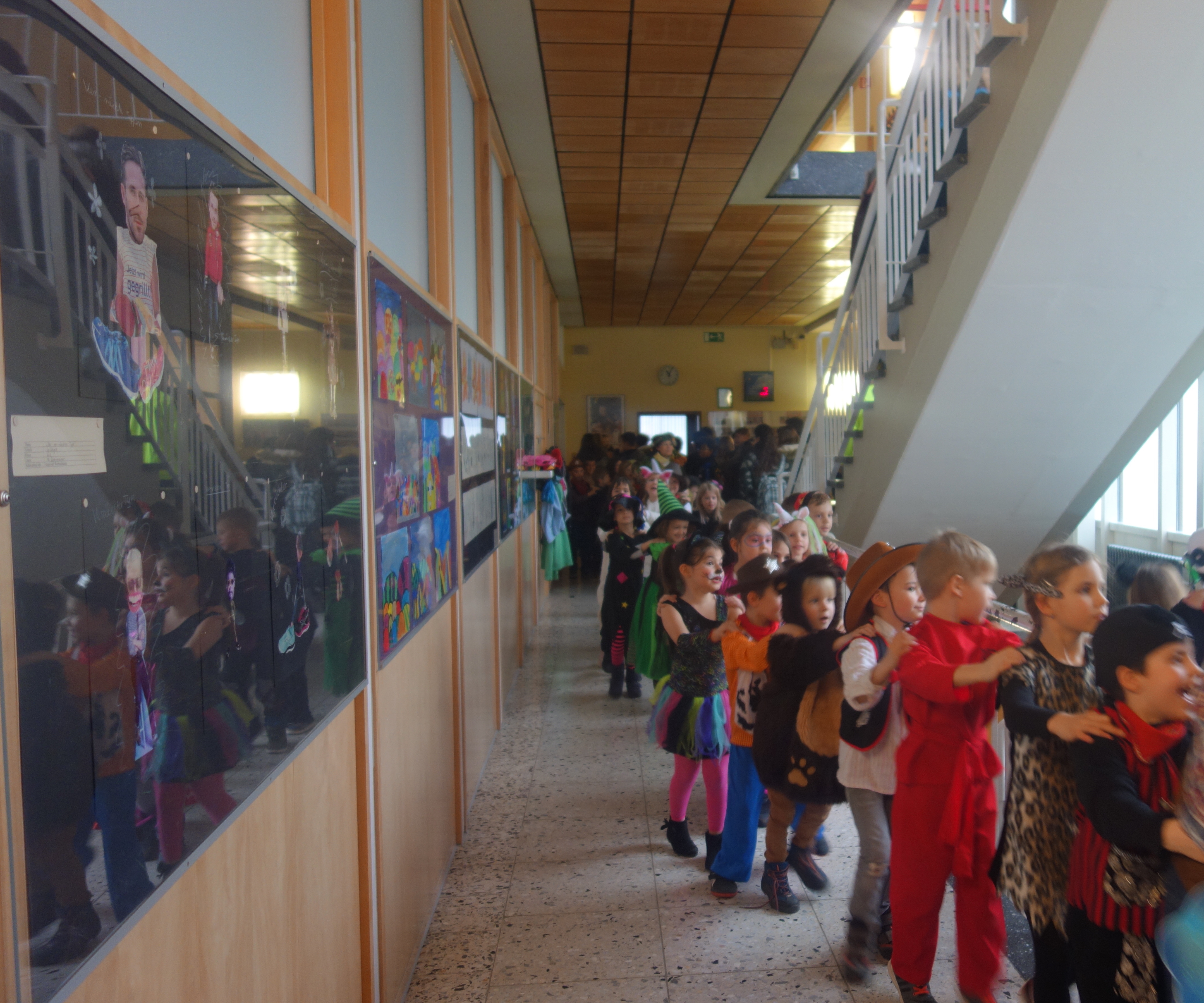 Faschingsfeier der Grundschule