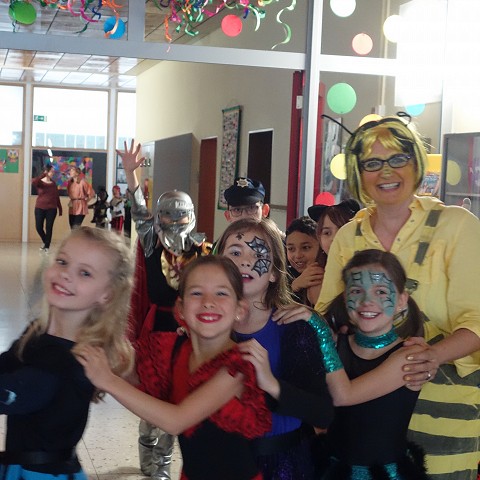Faschingsfeier der Grundschule