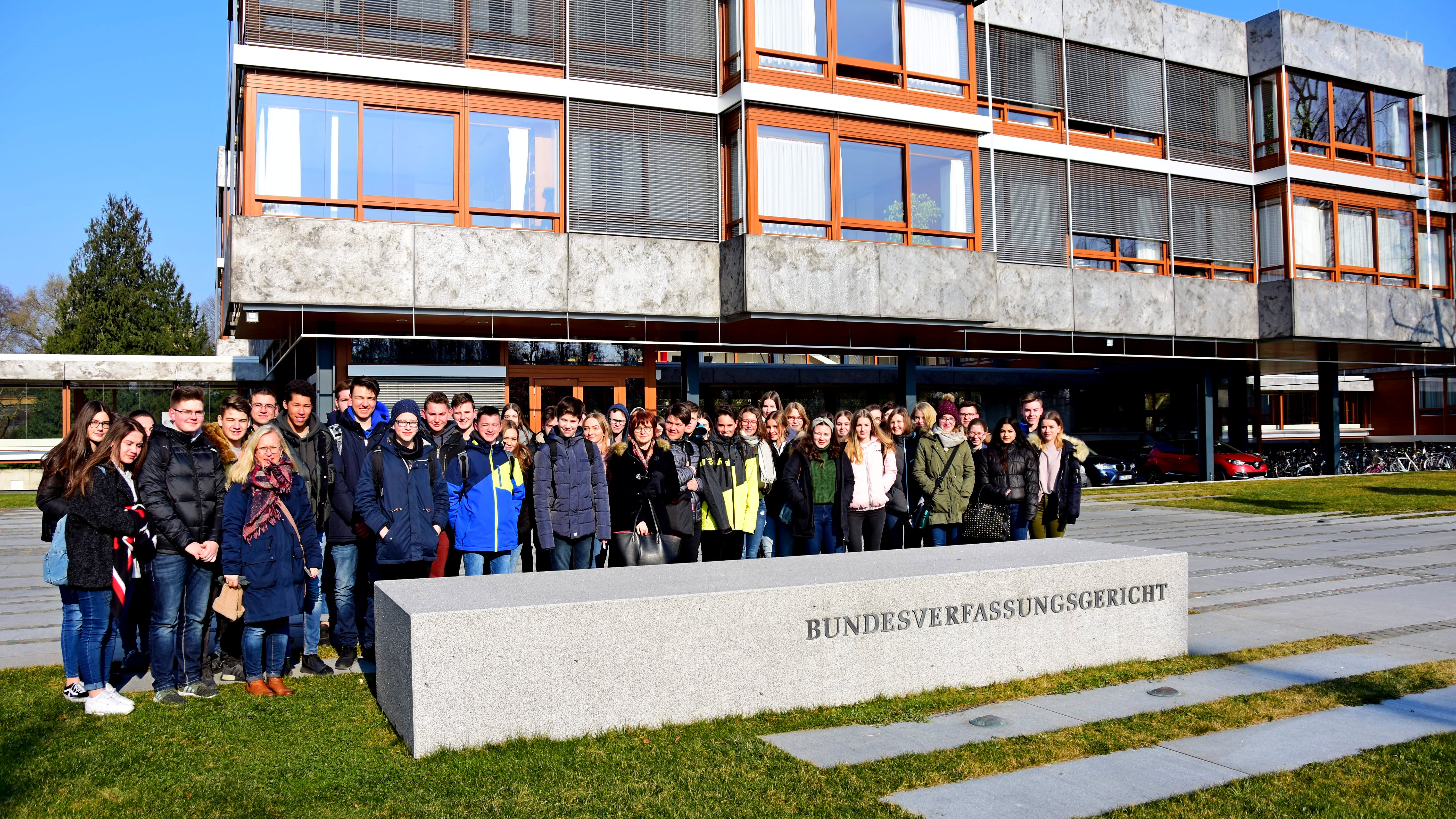 Besuch der 9er beim BVerfG