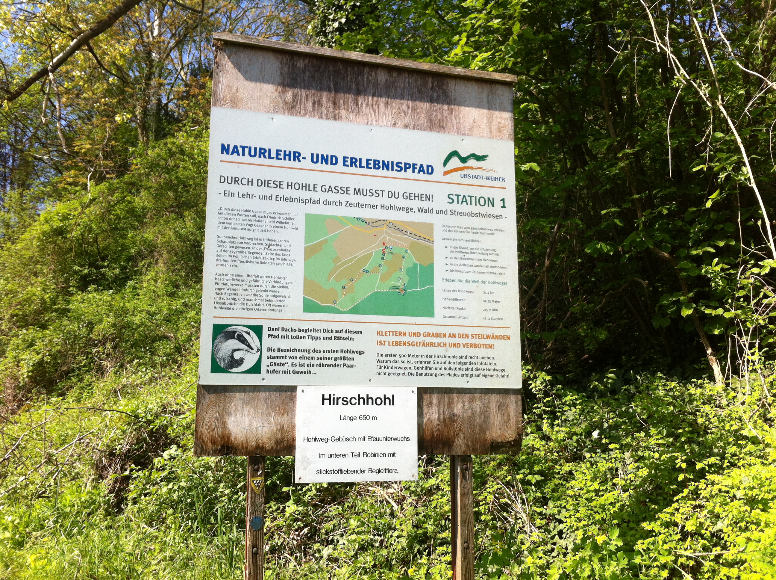 Naturlehrpfad Zeutern